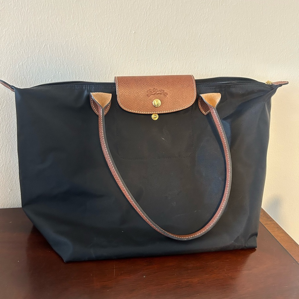Large Le Pliage Tote - Longchamp Black